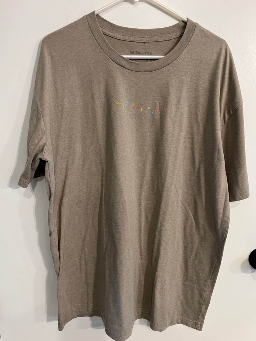 Men’s size XXL Ed Sheeran Mathematics Tour Tee Shirt